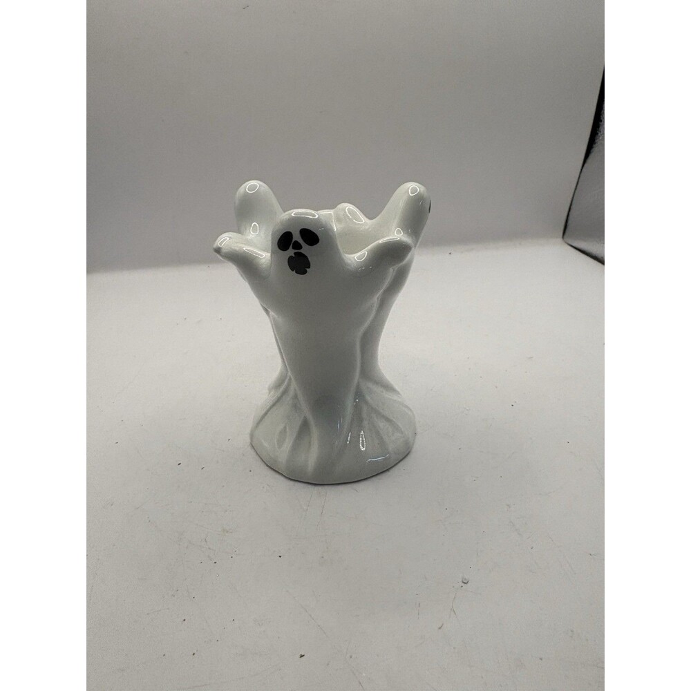 Yankee Candle Halloween Ghost Votive Tea Light Candle Holder Open Box